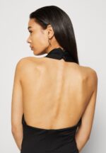 Z62T77 Women Anna Field Jersey Dress Black - Image 4