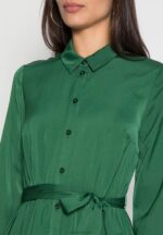 Z62T80 Women Anna Field Shirt Dress Dark Green - Image 5