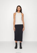 Z62T811 Women Anna Field Pencil Skirt Black - Image 2