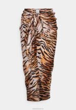 Z62T812 Women Anna Field Geo Print Sarong 917 Multi-Coloured Wrap Skirt Multi-Coloured - Image 5