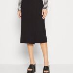 Z62T813 Women Anna Field Wrap Skirt Black