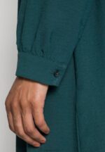 Z62T83 Women Anna Field Shirt Dress Dark Green - Image 5