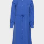 Z62T86 Women Anna Field Shirt Dress Blue