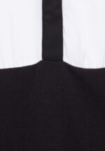 Z62T87 Women Anna Field Shirt Dress Black/White - Image 3