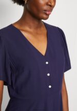 Z62T88 Women Anna Field Shirt Dress Dark Blue - Image 6