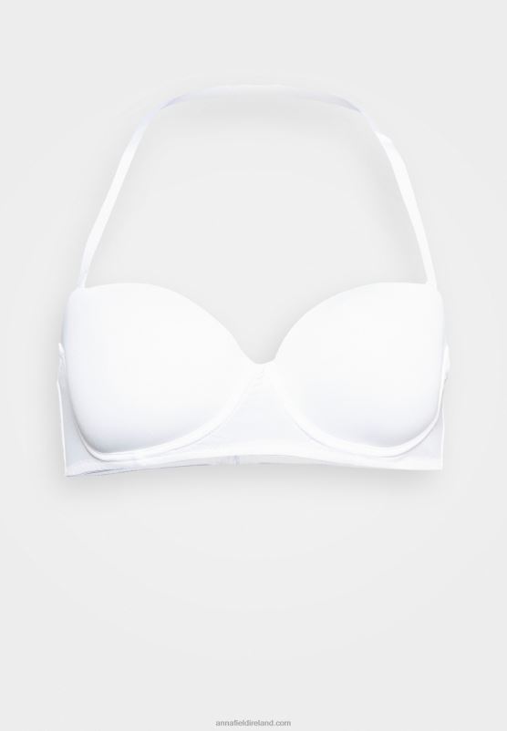 Z62T925 Women Anna Field 2 Pack Multiway Strapless Bra White/Nude - Image 10