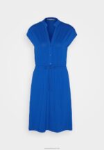 Z62T92 Women Anna Field Shirt Dress Blue - Image 5