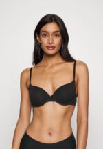 Z62T944 Women Anna Field 3 Pack T-Shirt Bra Black/Nude/Brown - Image 2