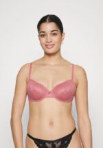 Z62T947 Women Anna Field 2 Pack Underwired Bra Blue/ Pink - Image 4