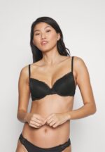 Z62T948 Women Anna Field 2 Pack Underwired Bra Black/Nude - Image 2