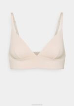Z62T950 Women Anna Field 3Pp Bralette Triangle Bra Nude - Image 2