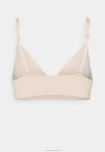 Z62T950 Women Anna Field 3Pp Bralette Triangle Bra Nude - Image 3