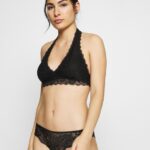 Z62T956 Women Anna Field 7 Pack Lace Brief New Variation Of Greer Micro Panel Briefs Black