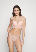 Z62T963 Women Anna Field 5 Pack Thong Black/Nude/Pink