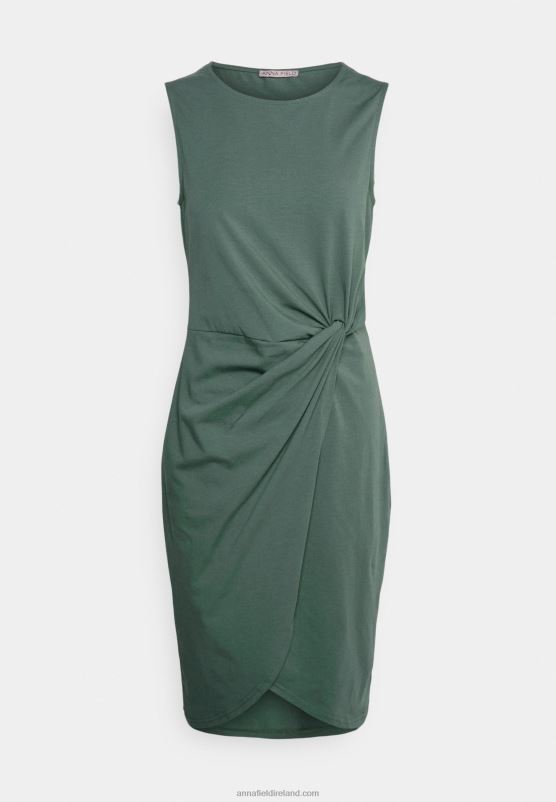 z62t96_women_anna_field_jersey_dress_light_green.jpg Z62T96 Women Anna Field Jersey Dress Light Green - Image 1
