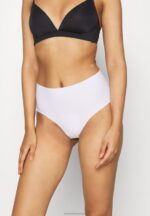 Z62T974 Women Anna Field Jagger 7Pp Brief Hw Micro Pants White/Black/Nude - Image 2