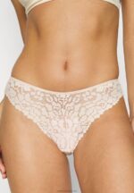 Z62T981 Women Anna Field 3Pp Greer Briefs Nude/White/Pink - Image 2
