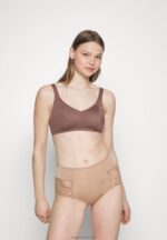 Z62T987 Women Anna Field 2 Pack Briefs Black/Nude