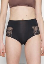 Z62T987 Women Anna Field 2 Pack Briefs Black/Nude - Image 4