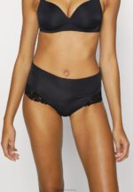 Z62T989 Women Anna Field Juniper 3Pp High Waist Briefs Black - Image 2