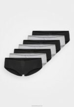 Z62T991 Women Anna Field Romy 7 Pack Briefs Grey - Image 5
