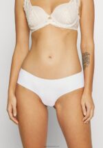 Z62T992 Women Anna Field Frolice 3Pp Short Briefs Black/Nude/White - Image 4
