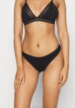 Z62T995 Women Anna Field Iris 5Pp Thong Thong Black - Image 2