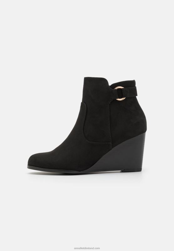 Z62T1897 Women Anna Field Wedge Ankle Boots Black Z62T1897 Versatile Anna Field Ireland Anna field dresses are suitable for every woman