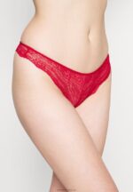 Z62T1001 Women Anna Field 5 Pack Thong Red/Blue - Image 6