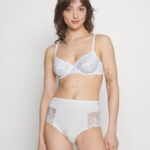 Z62T1002 Women Anna Field 2 Pack Briefs Dark Blue/White