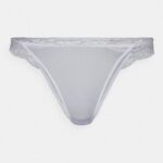 Z62T1007 Women Anna Field 5 Pack Thong Nude/Black