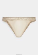 Z62T1007 Women Anna Field 5 Pack Thong Nude/Black - Image 7
