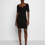 Z62T100 Women Anna Field Shift Dress Black