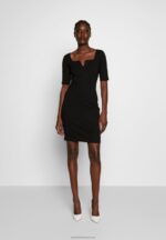 Z62T100 Women Anna Field Shift Dress Black
