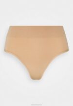 Z62T1013 Women Anna Field 2Pp High Waist Thong Thong Tan - Image 7