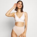 Z62T1015 Women Anna Field 2Pp High Waist Thong Thong Beige