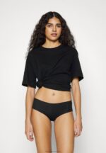 Z62T1016 Women Anna Field 7 Pack Briefs Black - Image 2