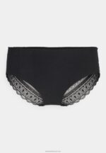 Z62T1016 Women Anna Field 7 Pack Briefs Black - Image 9