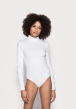 Z62T1023 Women Anna Field Laura 2Pp High Neck Bodies Body White - Image 2