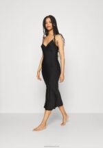 Z62T1040 Women Anna Field Bridal Nightie Nightie Black - Image 2