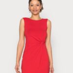 Z62T104 Women Anna Field Jersey Dress Red