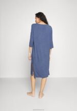 Z62T1052 Women Anna Field Nightie Blue - Image 3