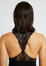 Z62T1057 Women Anna Field Anna Long Viscose Dress Nightie Black - Image 5