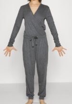 Z62T1058 Women Anna Field Pyjamas Dark Grey - Image 4
