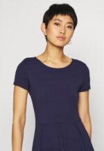 Z62T105 Women Anna Field Jersey Dress Maritime Blue - Image 4