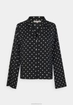 Z62T1062 Women Anna Field Pyjama Set Black/Off-White - Image 6