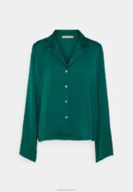 Z62T1064 Women Anna Field Gift Box Pj Set Pyjamas Green - Image 5
