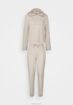 Z62T1067 Women Anna Field Pyjama Set Brown - Image 4