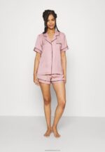Z62T1073 Women Anna Field Pyjama Set Pink - Image 2
