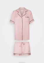 Z62T1073 Women Anna Field Pyjama Set Pink - Image 4